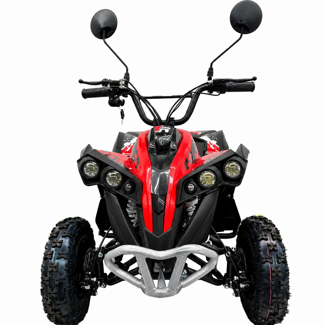 ATV electric pentru copii AT Performance, 800 W, 36V 12Ah, 30 km/h, autonomie 15 km, frână pe disc