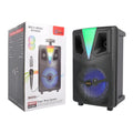 Boxă karaoke portabilă Sing-E ZQS8157, 8 inch, 20 W, acumulator 3000 mAh, microfon și telecomandă