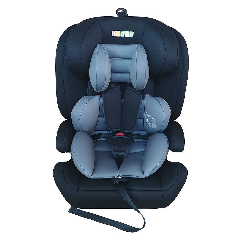 Scaun auto pentru copii KIDOO i-Size, ISOFIX, 76-150 cm, tetieră reglabilă, protecție laterală