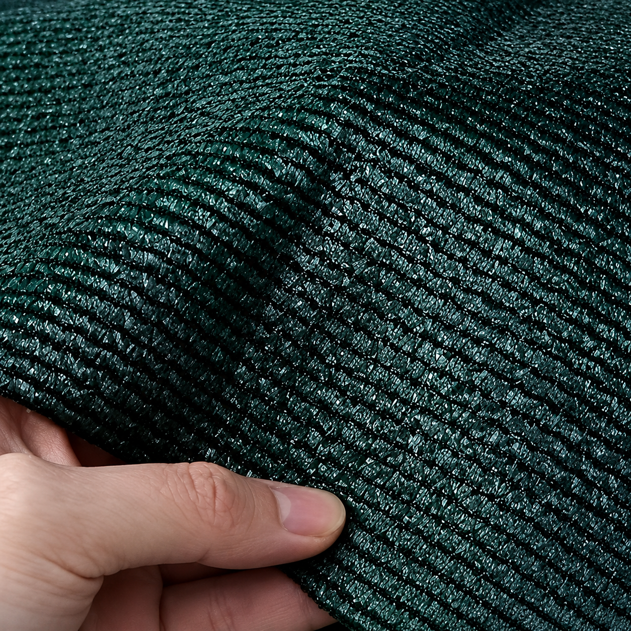 Plasă de umbrire AT Performance AT-2049, HDPE, 2x25 m, grad umbrire 60%, protecție UV, verde