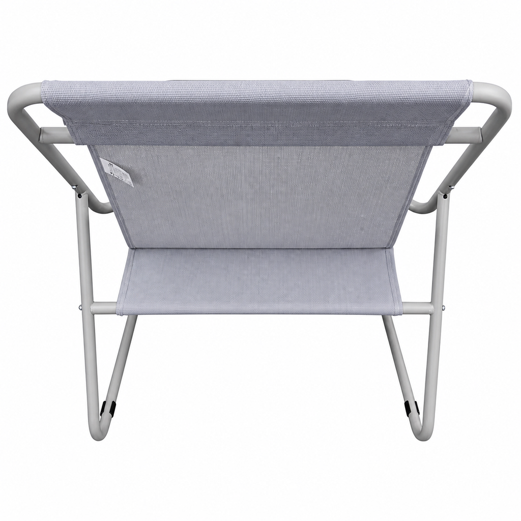 Set mobilier grădină AT Performance, 4 piese, canapea 2 locuri, 2 fotolii, măsuță 60 cm, cadru metalic