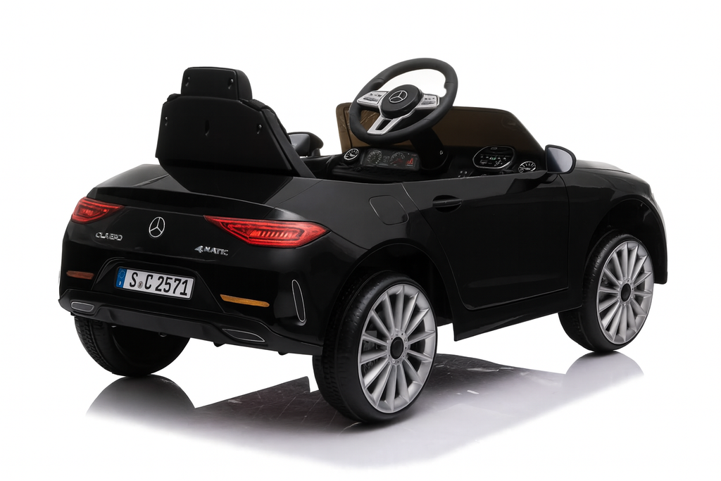 Mașinuță electrică pentru copii AT Performance Mercedes-Benz CLS 350, 12V 4.5Ah, 2 motoare de 18 W, 2-5 km/h