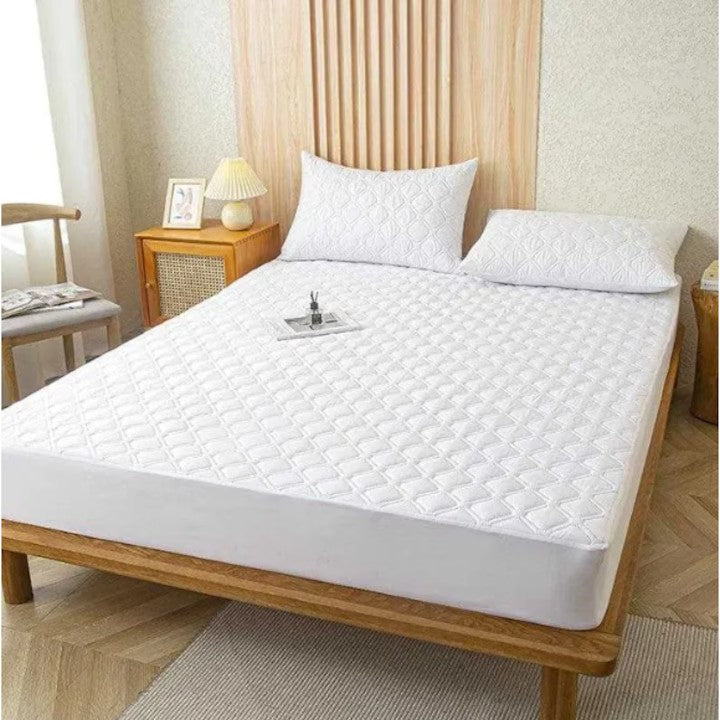 Husă de saltea impermeabilă AT Performance, 180x200 cm, poliester matlasat, fixare cu elastic