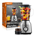Blender 2 în 1 HALEY HY-2943, 1000 W, bol sticlă 1,5 L, 2 viteze și pulse, râșniță inclusă