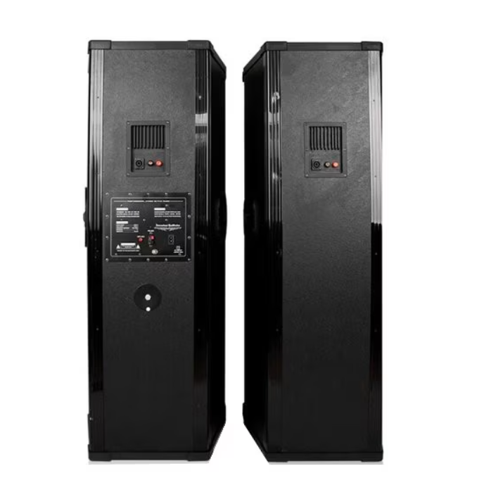 Sistem audio profesional AT Performance Valliodor 2025, 560 W, 4 difuzoare 15 inch, 2 microfoane wireless