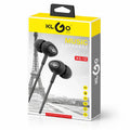 Căști in-ear cu fir KLGO KS-12, microfon, jack 3,5 mm, control muzică și apel, izolare zgomot