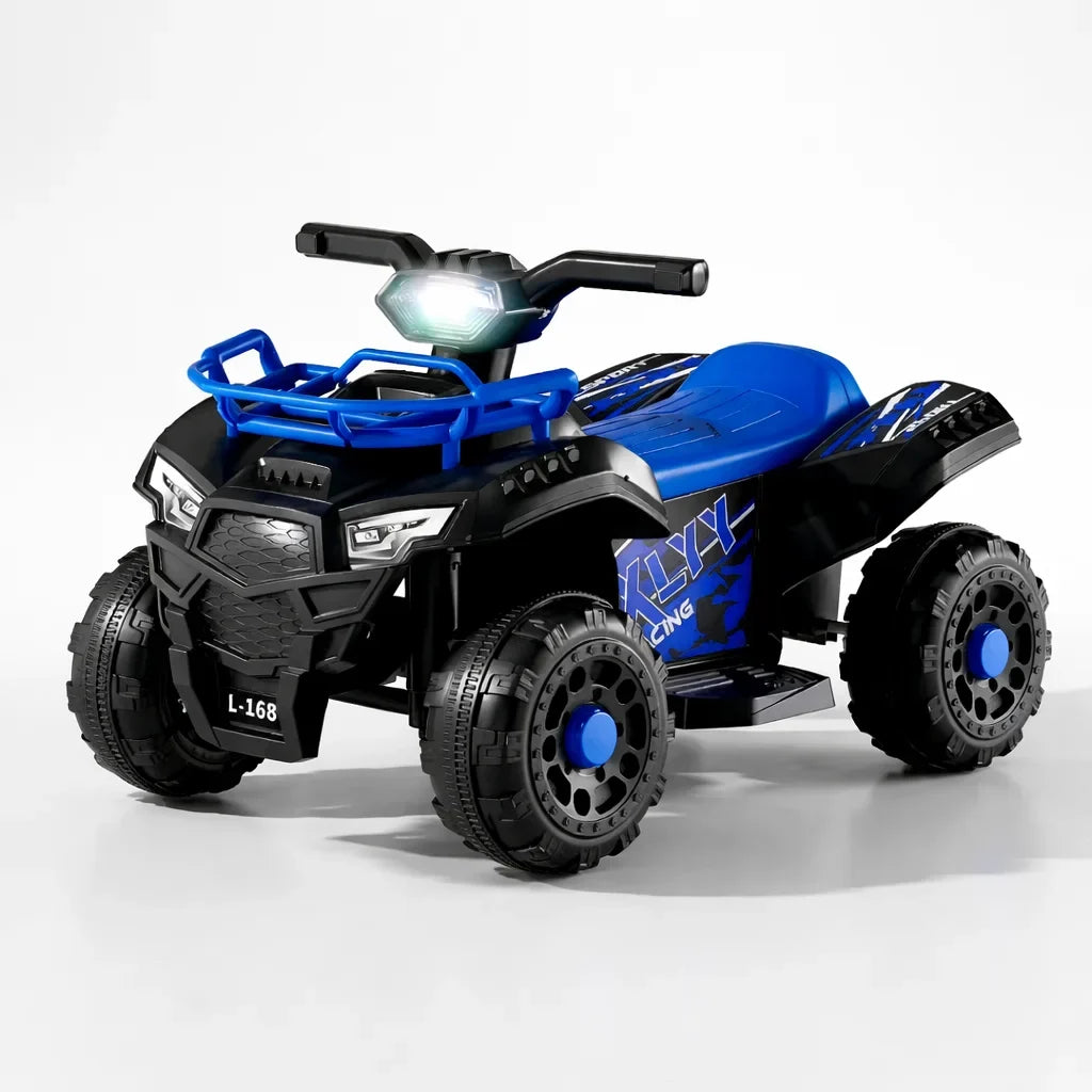 ATV electric pentru copii KIDOO L-168, 6V, 3-8 ani, viteză 3-5 km/h, autonomie 1-2 ore