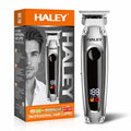 Mașină de tuns profesională HALEY HY-4501, afișaj LCD, baterie 1200 mAh, autonomie 150 min, încărcare USB