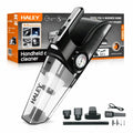 Aspirator auto portabil HALEY HY-3921, 4 în 1, 12 V, 4500 Pa, funcție de umflare, lanternă LED