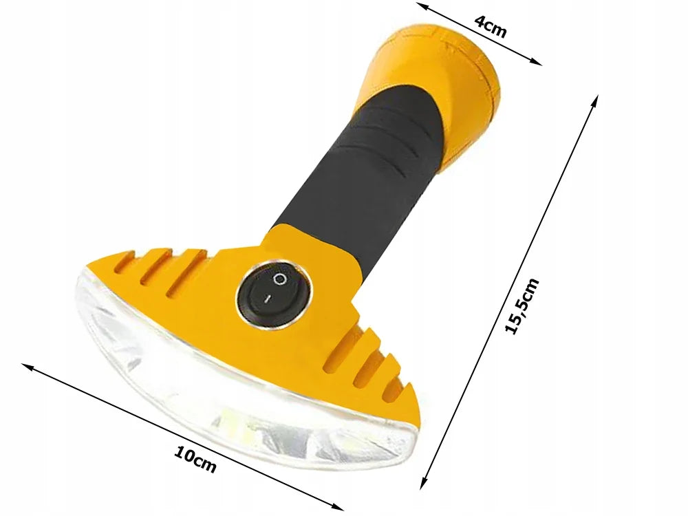 Lanternă magnetică Nouveau, 15 LED-uri COB, 360 lumeni, unghi larg 180 grade, mâner ergonomic