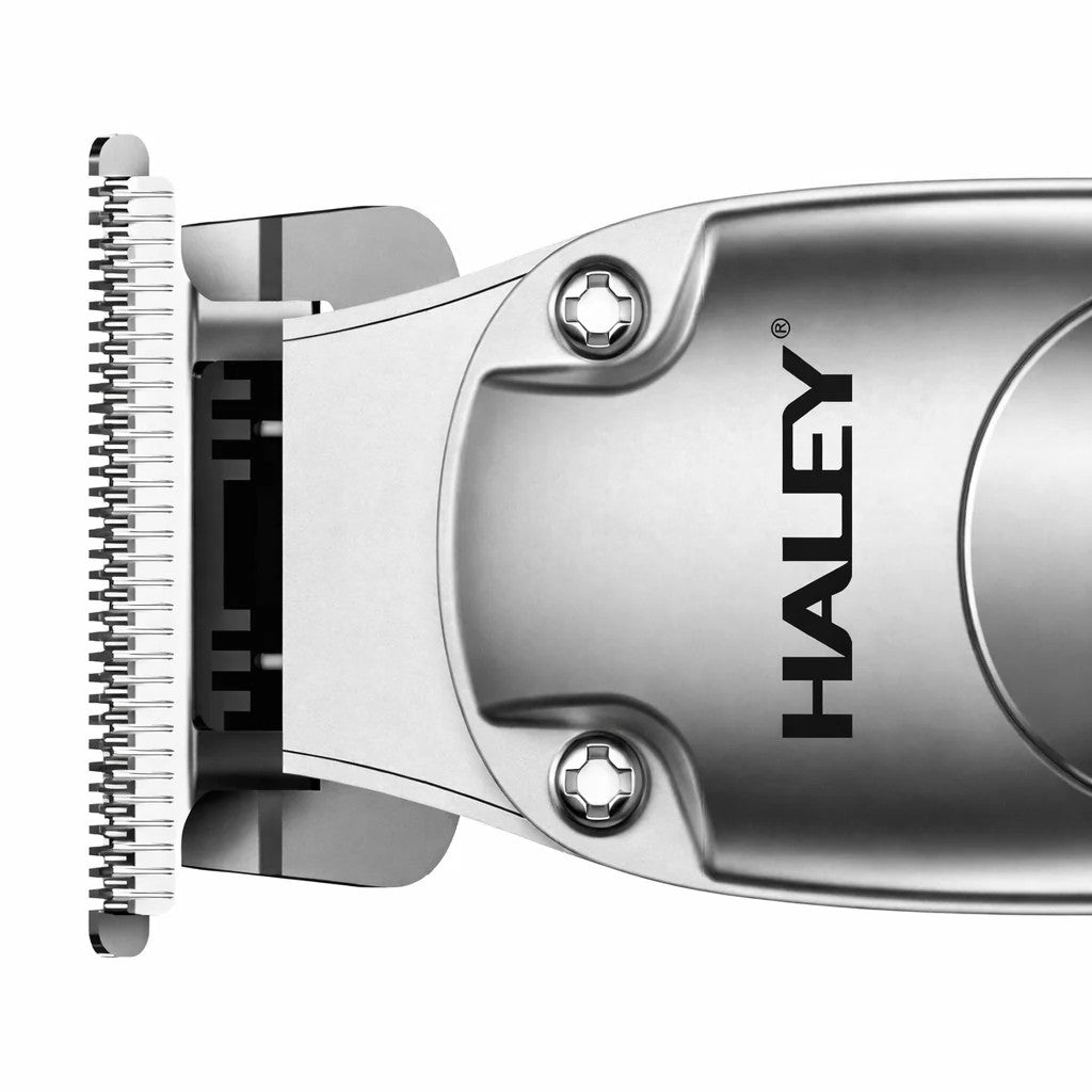 Mașină de tuns profesională HALEY HY-4501, afișaj LCD, baterie 1200 mAh, autonomie 150 min, încărcare USB