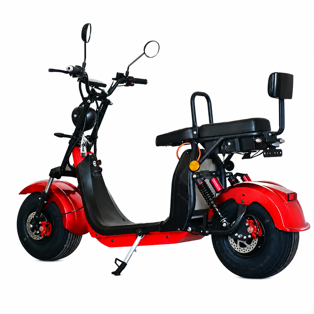 Scuter electric 2 locuri AT Performance, 1500 W, 60V 20Ah, autonomie 45 km, 25 km/h fără permis