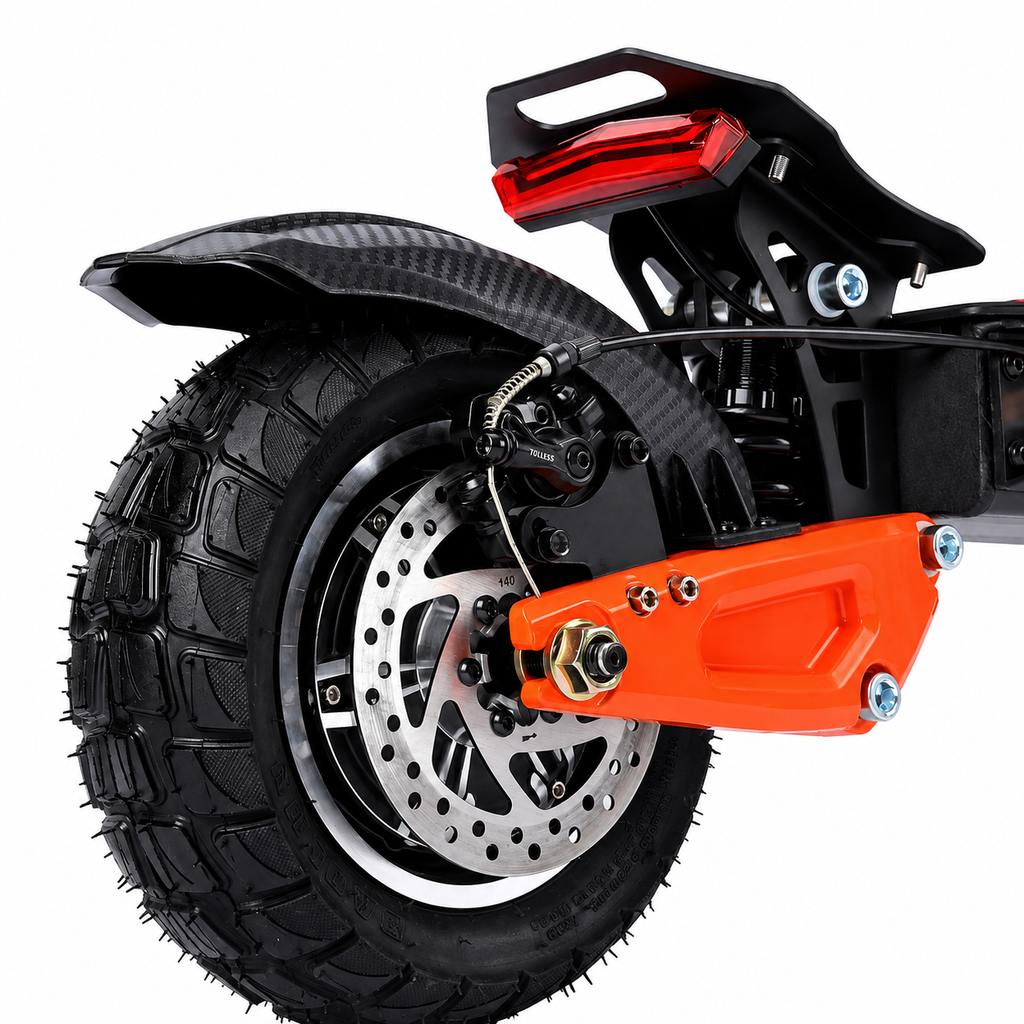 Trotinetă electrică AT Performance AT-219, 1000 W, autonomie 45 km, roți 10 inch, pliabilă, portocaliu