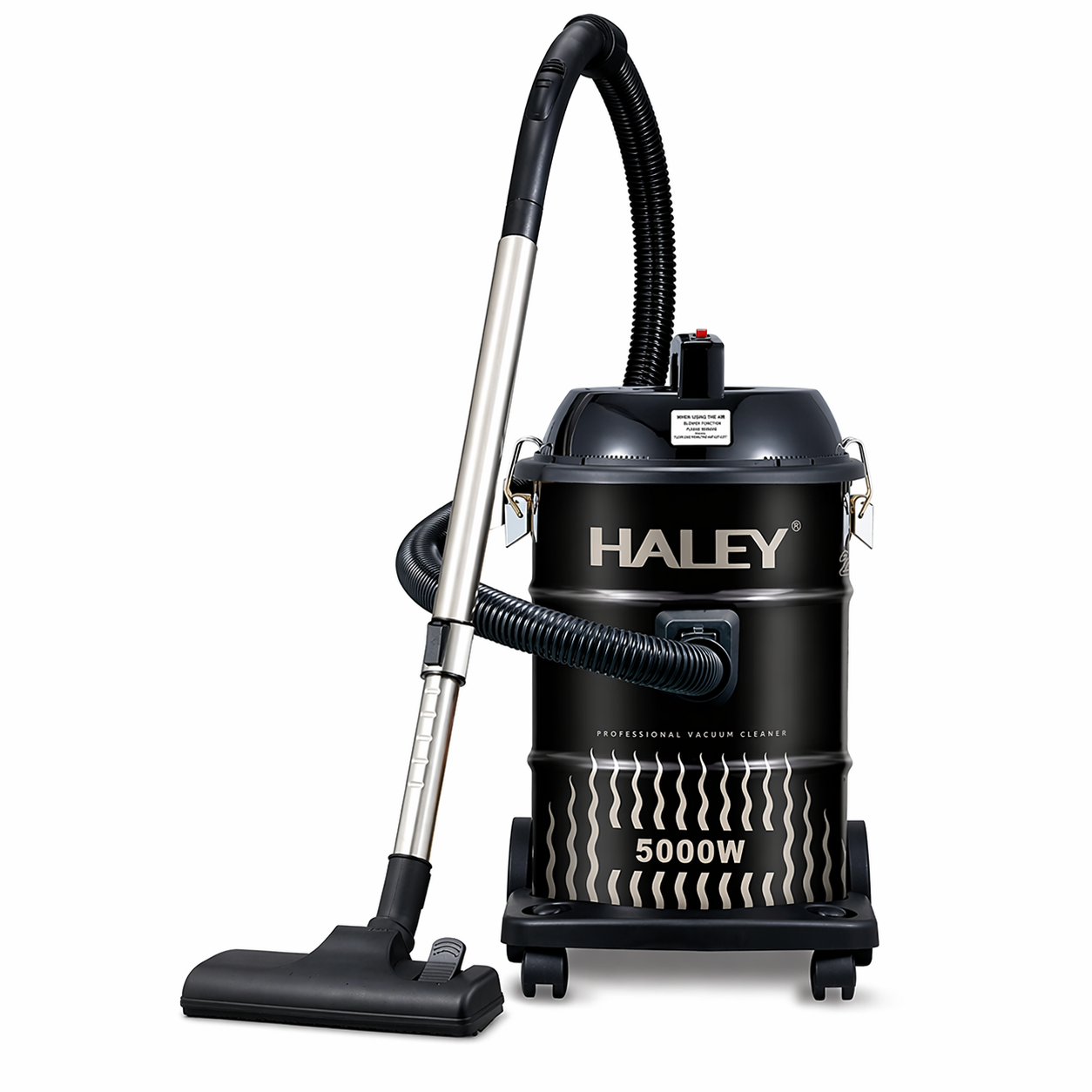 Aspirator profesional HALEY HY-9925 CD, 5000 W, rezervor 28 L, funcție suflare, 220-240 V