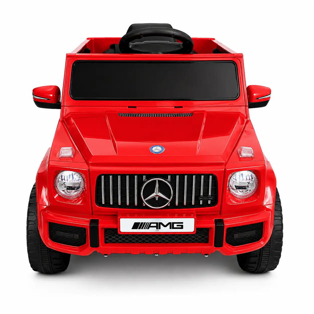 Mașinuță electrică pentru copii KIDOO, SUV 4x4, 12 V, telecomandă 2.4G, lumini LED, roșu