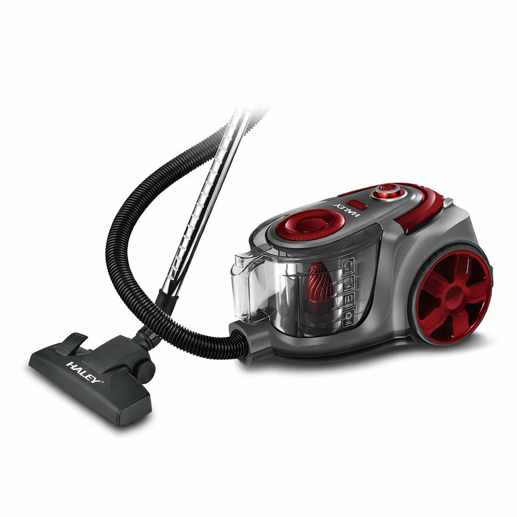 Aspirator fără sac HALEY HY-9907, 3000 W, recipient 4,5 L, filtru HEPA, tub telescopic metalic
