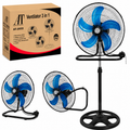 Ventilator 3 în 1 AT Performance AT-2055, 65 W, 18 inch, 3 viteze, oscilație, negru