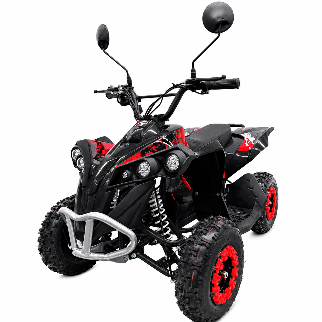 ATV electric pentru copii AT Performance, 800 W, 36V 12Ah, 30 km/h, autonomie 15 km, frână pe disc