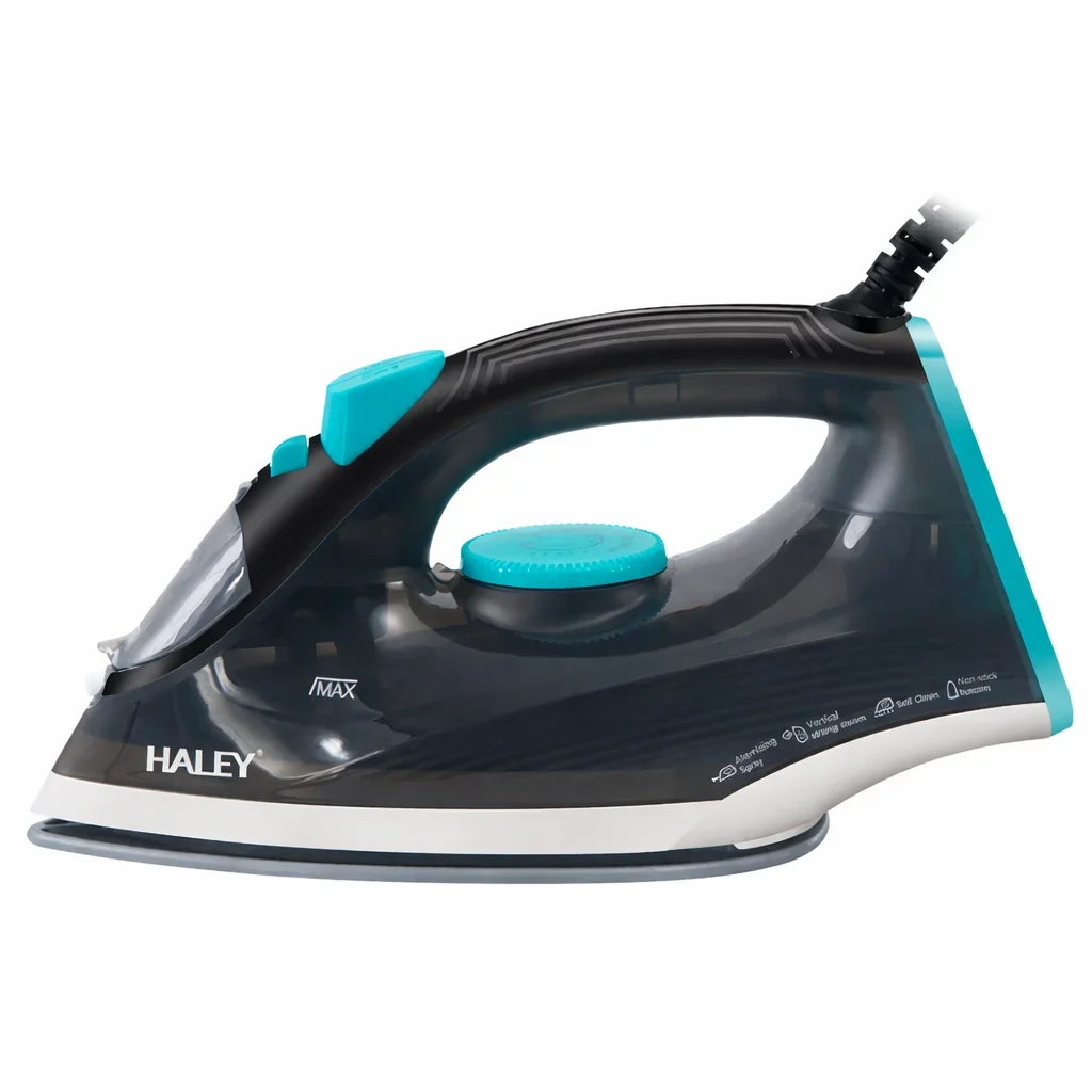 Fier de călcat cu abur HALEY HY-2034, 2000 W, rezervor 240 ml, talpă ceramică, abur vertical