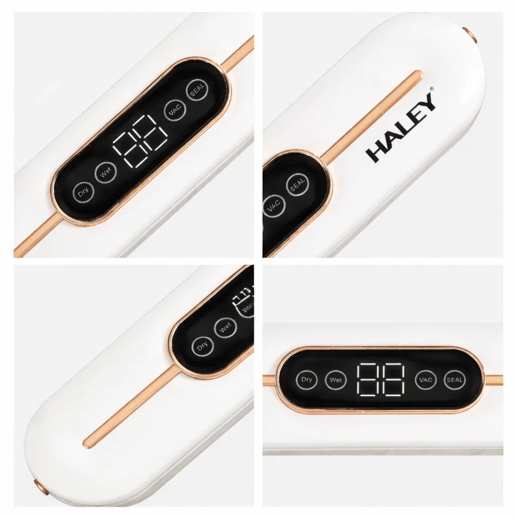 Aparat de vidat HALEY HY-508, 90 W, mod uscat și umed, vacuum -60 kPa, bandă sigilare 25 cm