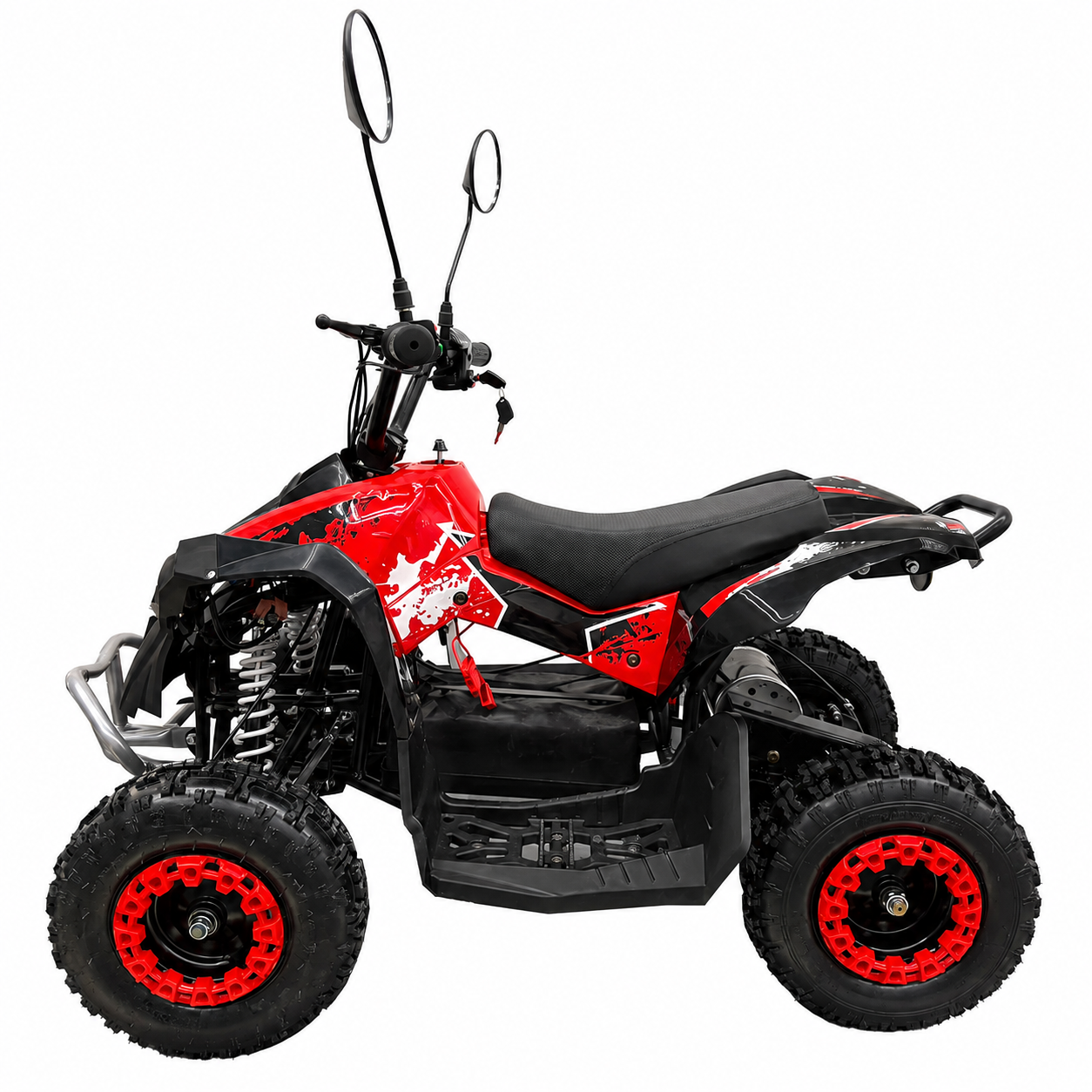 ATV electric pentru copii AT Performance, 800 W, 36V 12Ah, 30 km/h, autonomie 15 km, frână pe disc