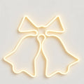 Clopoței luminoși de Crăciun AT Performance, 50 x 60 cm, LED alb cald, IP65, montare pe ușă sau geam