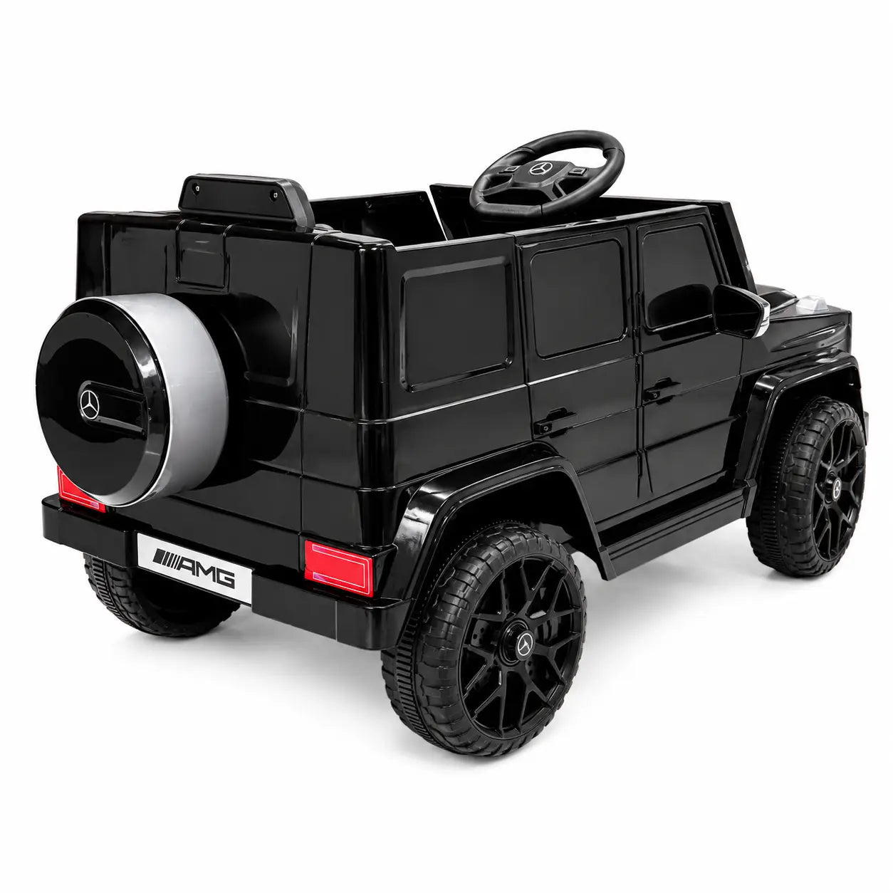 Mașinuță electrică pentru copii AT Performance AT33-11, 12 V, telecomandă 2.4G, lumini LED, negru