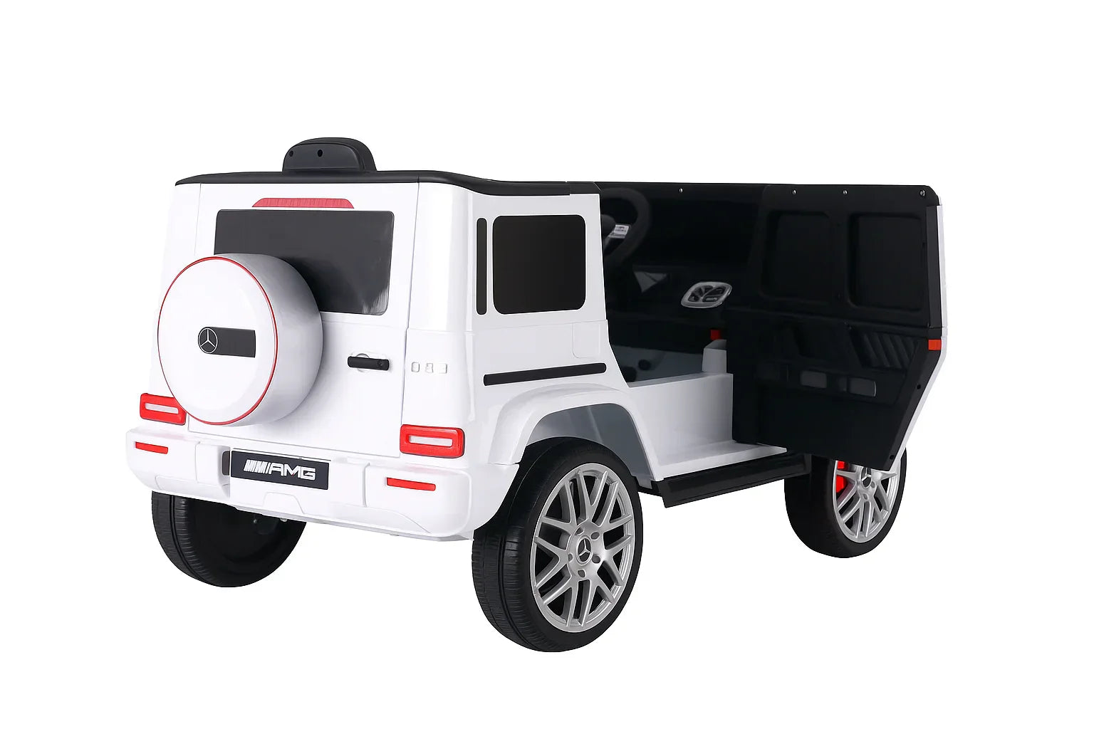 Mercedes-Benz AMG G63 – Mașinuță electrică oficial licențiată pentru copii (12V, 2 motoare de 30W)