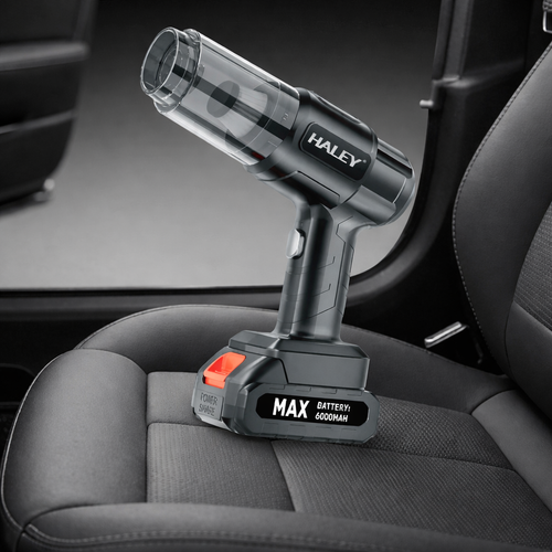 Aspirator auto portabil fără fir HALEY HY-3920, acumulator reîncărcabil, aspirare uscată