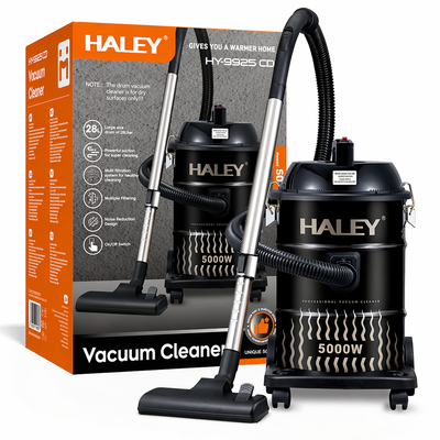Aspirator profesional HALEY HY-9925 CD, 5000 W, rezervor 28 L, funcție suflare, 220-240 V