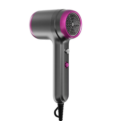 Uscător de păr AT Performance, 1250 W, ioni negativi, 2 viteze, LED, gri cu fucsia