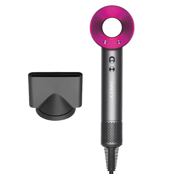 Uscator de Par Profesional HALEY HY-4009 – Putere Ultra-Ridicata de 1600W, Tehnologie cu Ionizare, Functionare Silentioasa si Control Avansat al Temperaturii