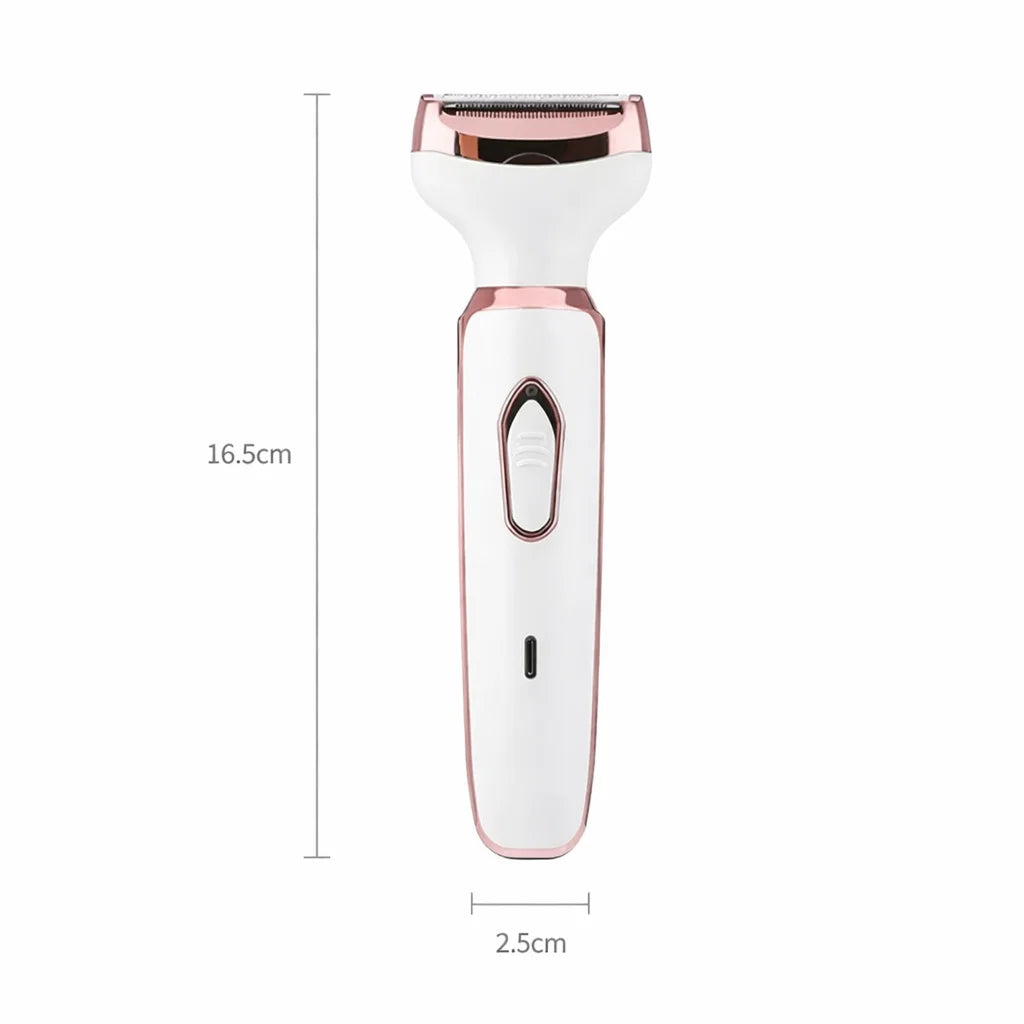 Kit de îngrijire 4 în 1 AT Performance, lady shaver și trimmer, încărcare USB, autonomie 30 min