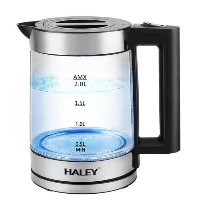 Fierbător electric HALEY HY-8924, 2000 W, 2,2 L, oțel inoxidabil 304, control mecanic