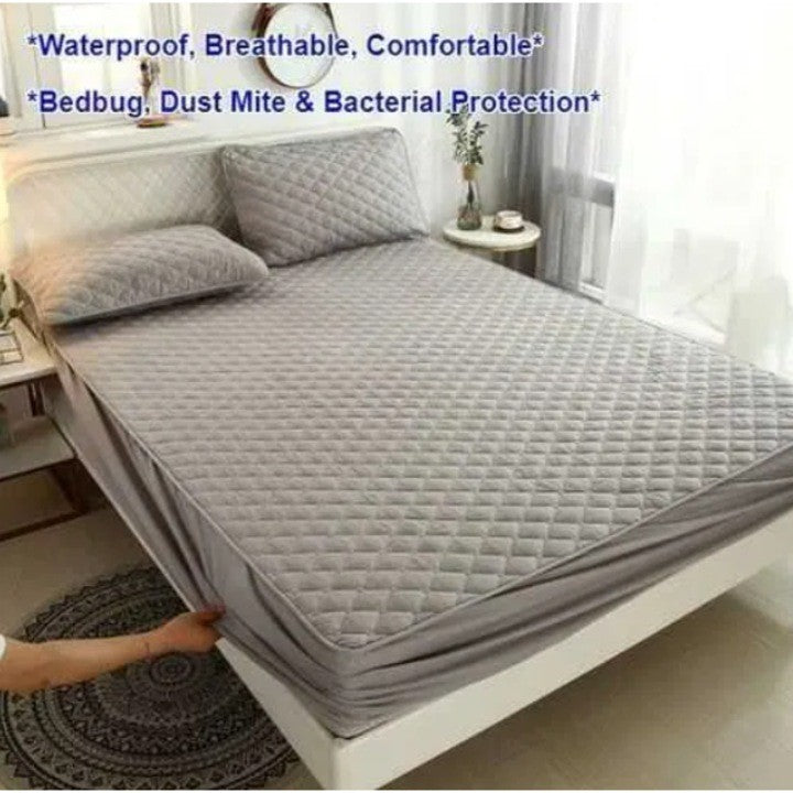 Husa de saltea din bumbac, impermeabila, At Performance, 180x200cm