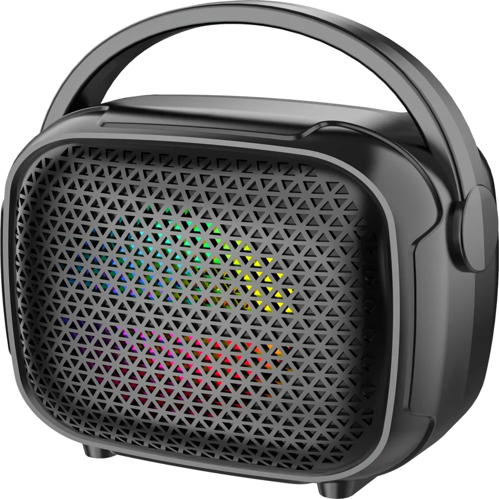Boxă portabilă mini AT Performance ZQS-W3101, 8 W, difuzor 3 inch, baterie 1200 mAh, LED RGB