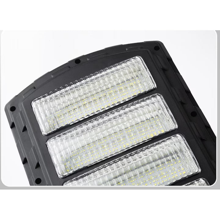 Lampă solară stradală LED AT Performance, 700 W, 1900 lm, 800 LED, telecomandă, IP65