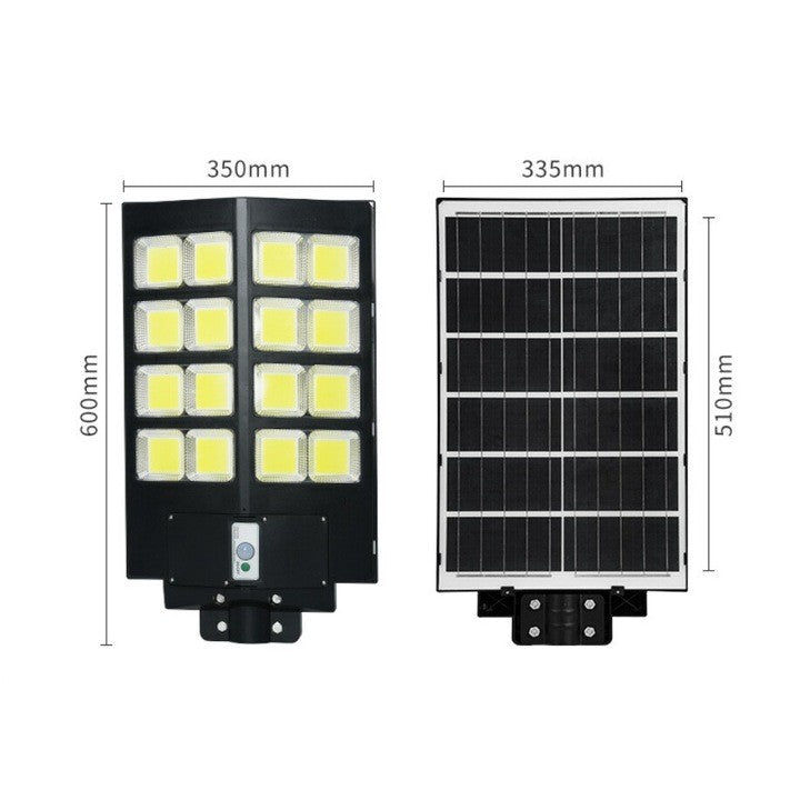 Lampă solară stradală LED AT Performance, 800 W, 1600 lm, 6500 K, baterie litiu, IP65