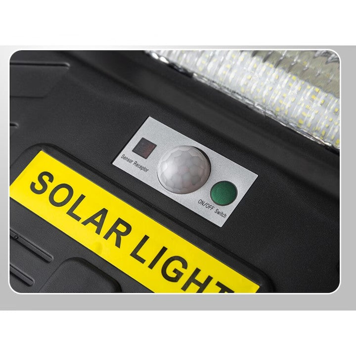 Lampă solară stradală LED AT Performance, 800 W, 1900 lm, telecomandă, autonomie 14 h, IP65