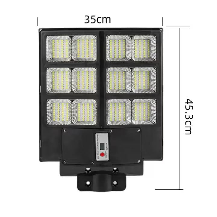 Lampă solară stradală LED AT Performance, 600 W, 4000 lm, IP65, senzor de lumină și mișcare