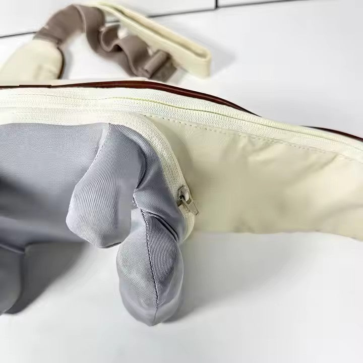 Aparat de masaj cervical AT Performance, 10 W, 4 puncte de masaj, infraroșu, program 15 min, bej