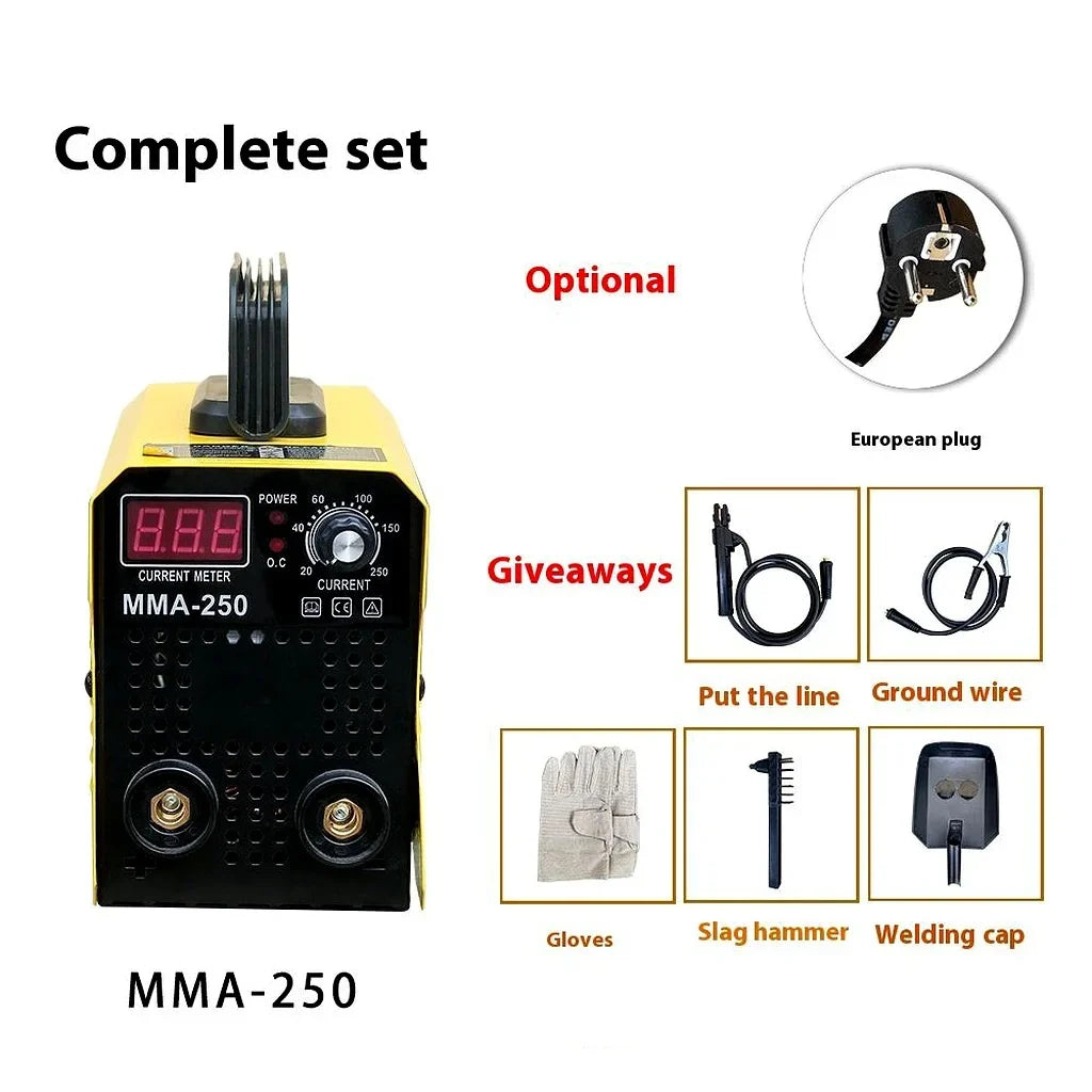 Aparat de sudură invertor MMA AT Performance AT-2043, 250 A, display digital, 230 V