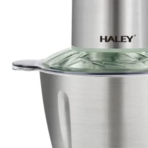 Tocător de alimente Haley HY-1238 – Putere de 500W și vas de 3L din inox pentru tocare eficientă