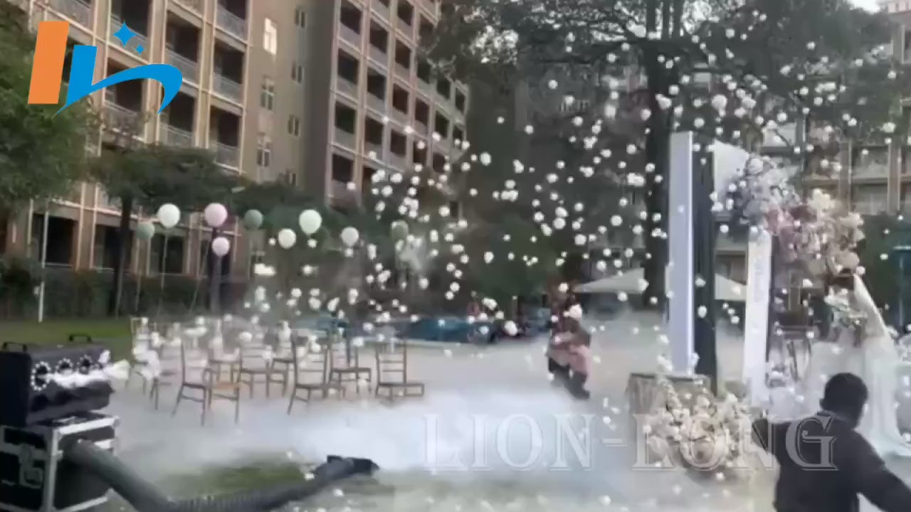 Mașină de fum și baloane AT Performance Smoke Bubble, 1500 W, rezervor 1.2 L, DMX 2 canale, telecomandă wireless