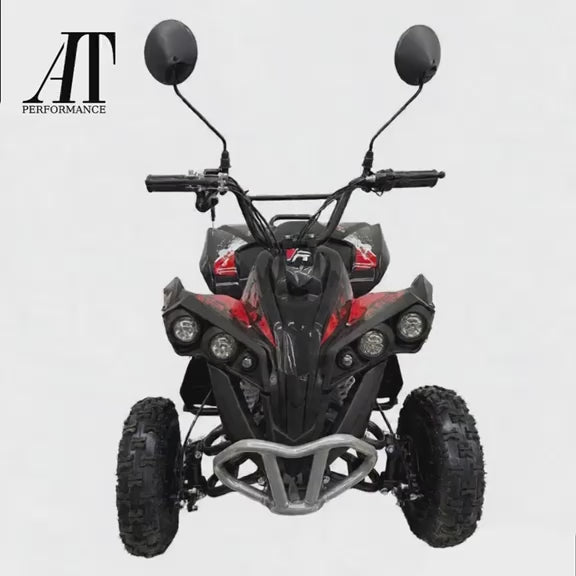 ATV electric pentru copii AT Performance, 800 W, 36V 12Ah, 30 km/h, autonomie 15 km, frână pe disc
