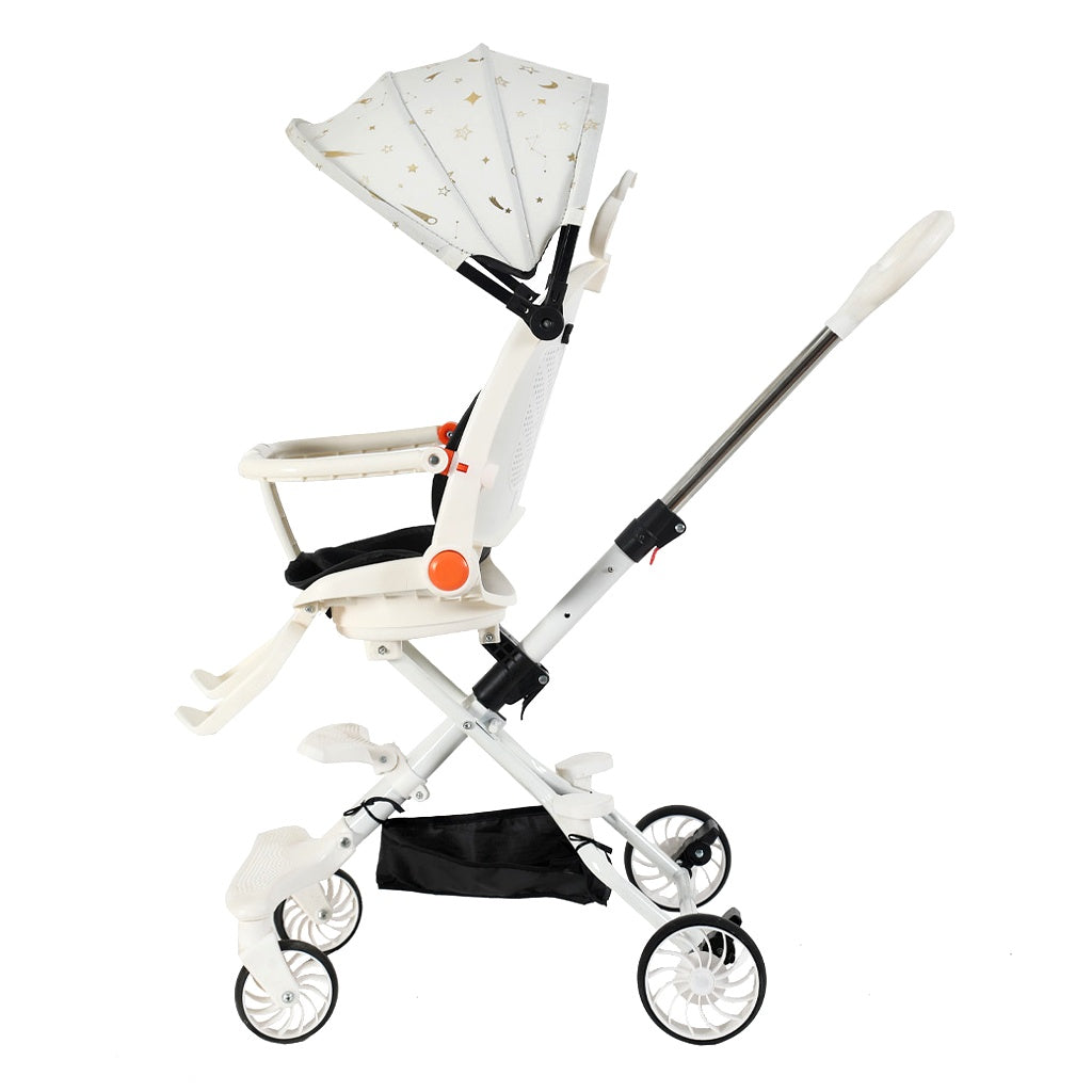 Cărucior sport pliabil reversibil KIDOO KD-2012, 6-36 luni, pliere manuală rapidă, roți pivotante