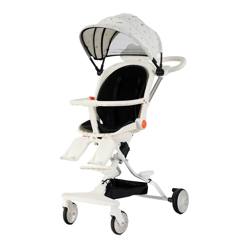 Cărucior sport pliabil reversibil KIDOO KD-2012, 6-36 luni, pliere manuală rapidă, roți pivotante