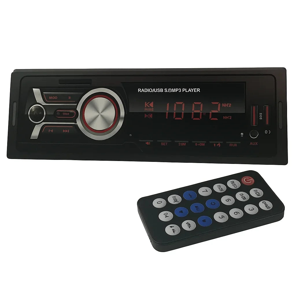 Radio auto MP3 player AT Performance, 4 x 50 W, bluetooth, USB, SD, AUX, 1 DIN