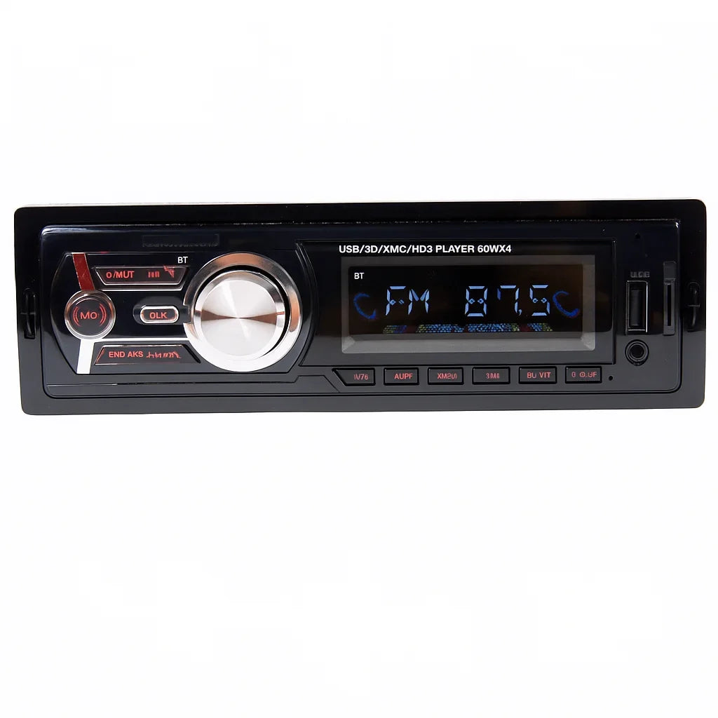 Radio auto MP3 player AT Performance, 4 x 50 W, bluetooth, USB, SD, AUX, 1 DIN