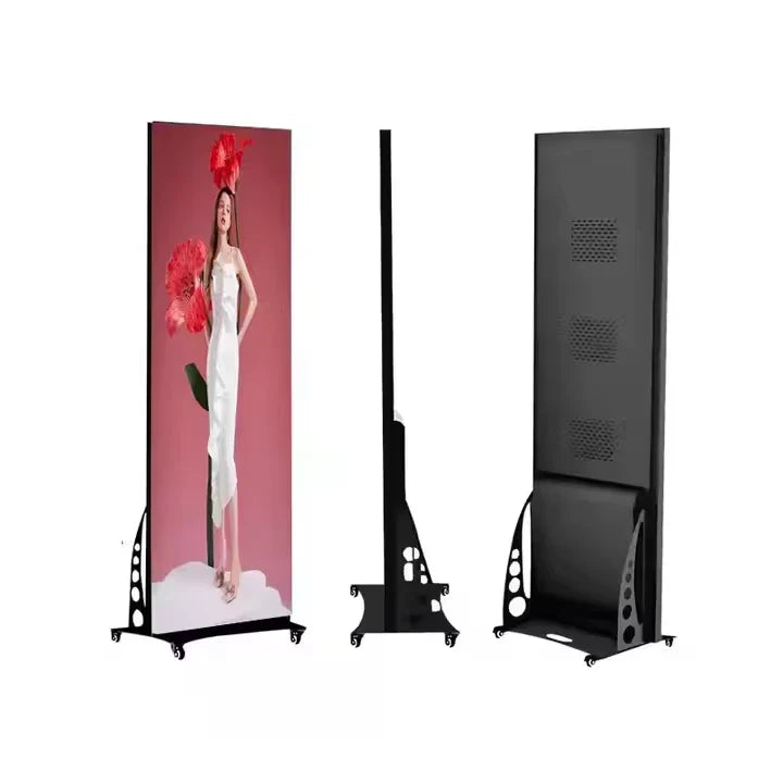 Totem LED digital de interior AT Performance, P2.5, 768x256 pixeli, 1200 cd/m², IP45, Wi-Fi și USB